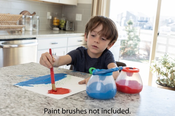 No Spill No Tip Paint Pots - Set Of 6