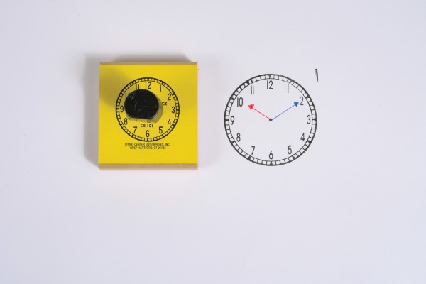 Analog Clock Stamp - Large