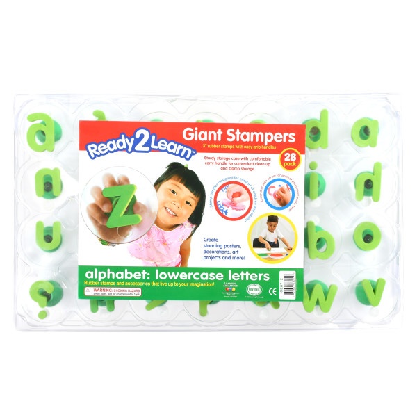 Giant Stampers - Lowercase Letters
