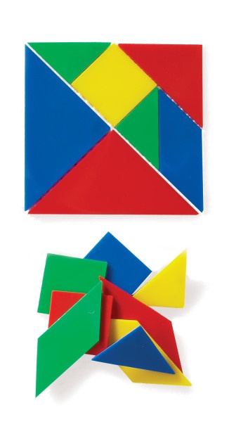 Tangrams - Set Of 4 - 28 Pieces