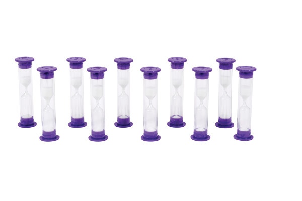 Sand Timers - 3 Minute - Set Of 10