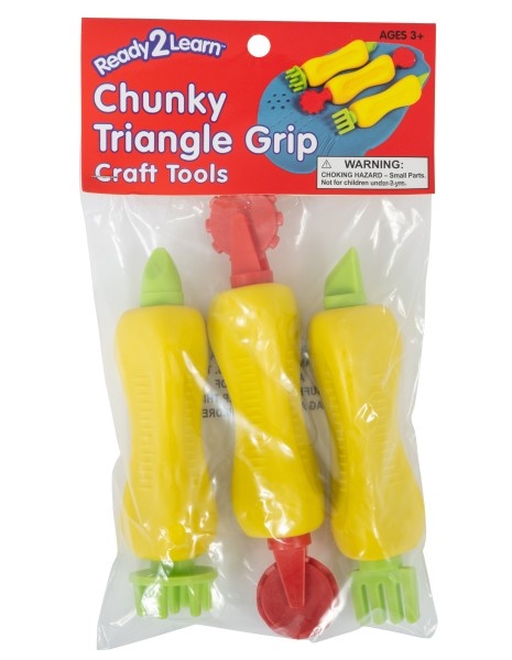 Chunky Triangle Grip Craft Tools - Set Of 3