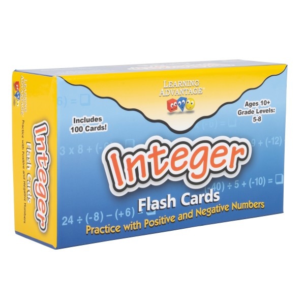 Integer Flash Cards