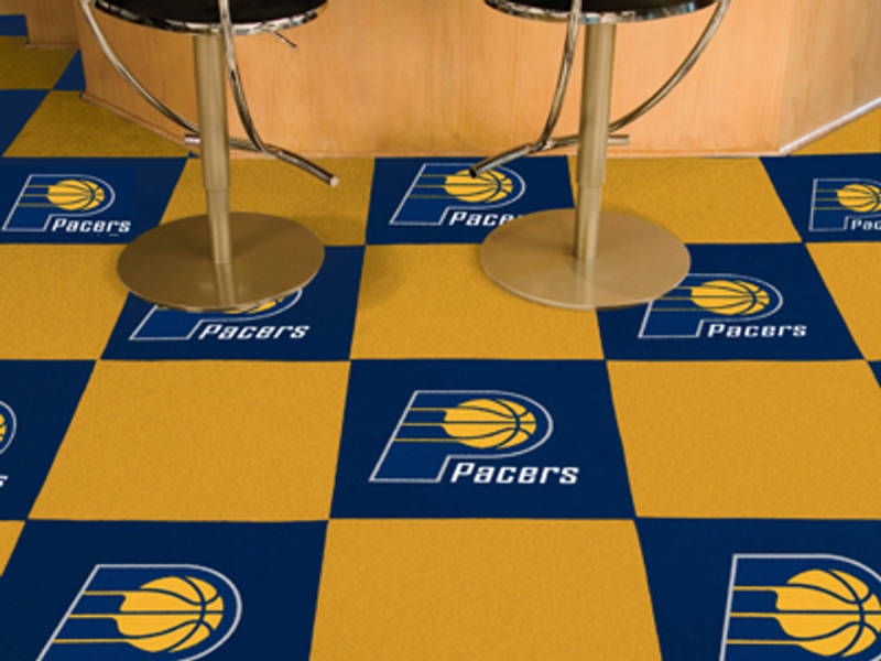 Indiana Pacers Carpet Tiles 18"X18" Tiles