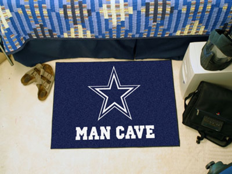 Nfl - Dallas Cowboys Man Cave Starter Rug 19"X30"