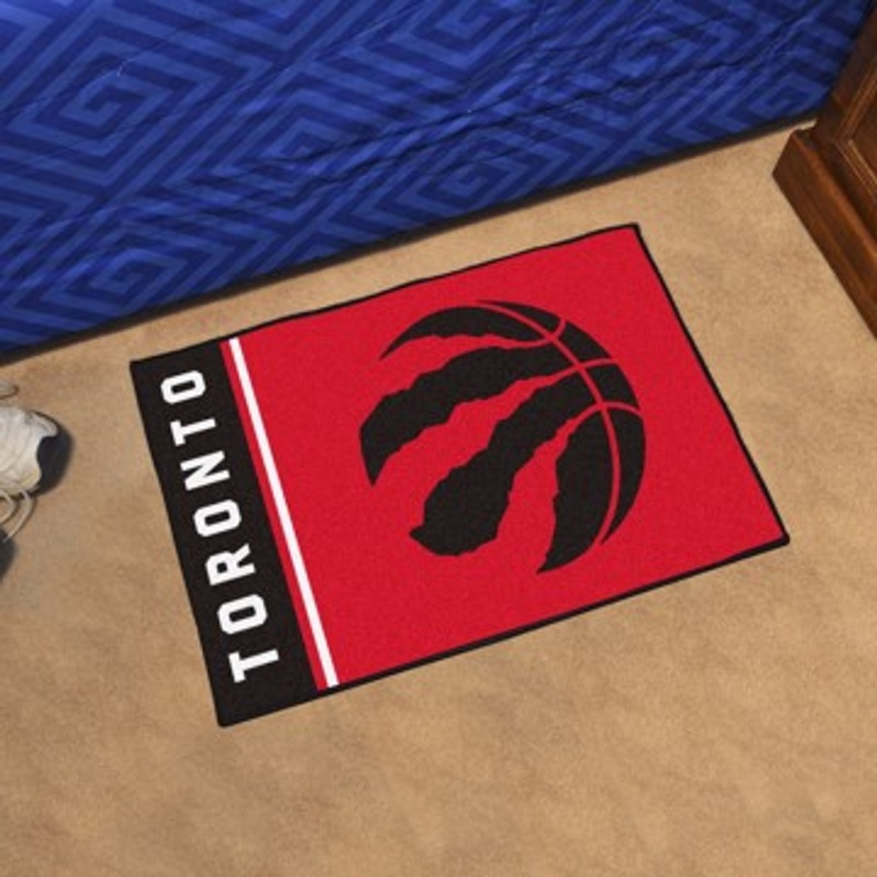 Nba - Toronto Raptors Uniform Inspired Starter Rug 19"X30"