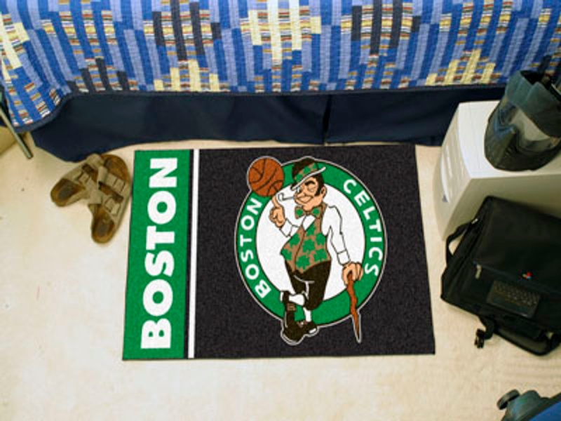 Nba - Boston Celtics Uniform Inspired Starter Rug 19"X30"
