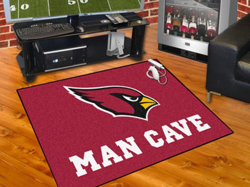 Nfl - Arizona Cardinals Man Cave All-Star Mat 34"X45"