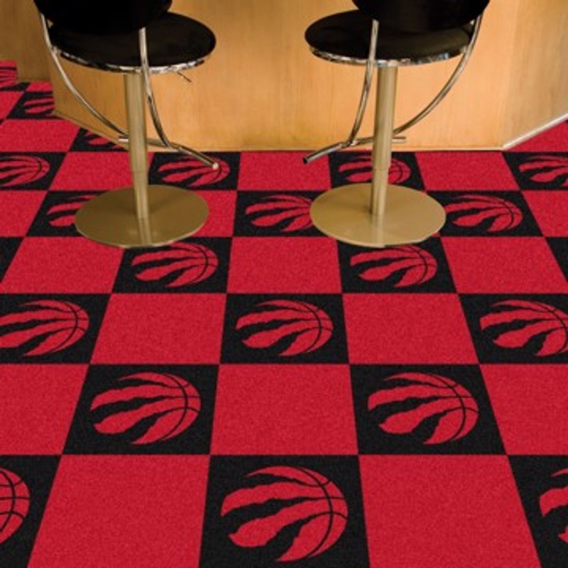 Toronto Raptors Carpet Tiles 18"X18" Tiles