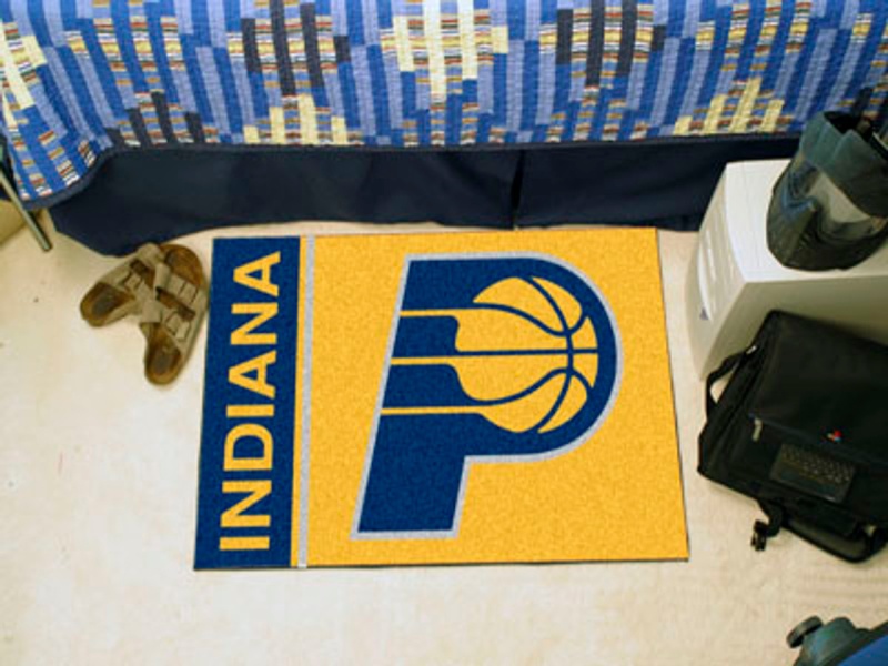Nba - Indiana Pacers Uniform Inspired Starter Rug 19"X30"