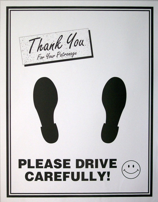 Embossed Film Paper Floor Mats - 250 Count