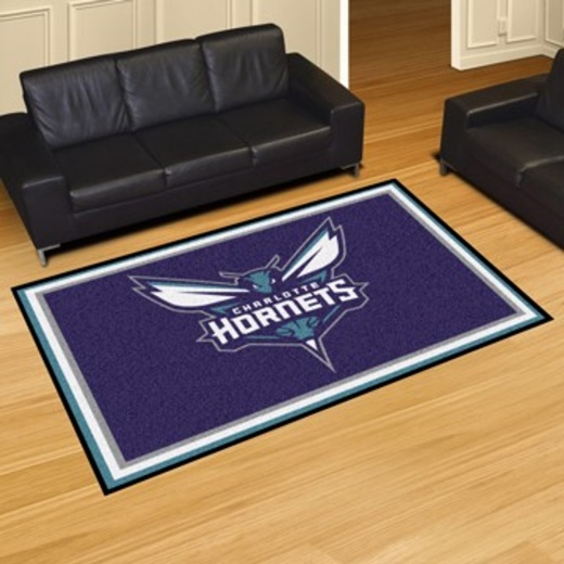 Charlotte Hornets 5X8 Rug
