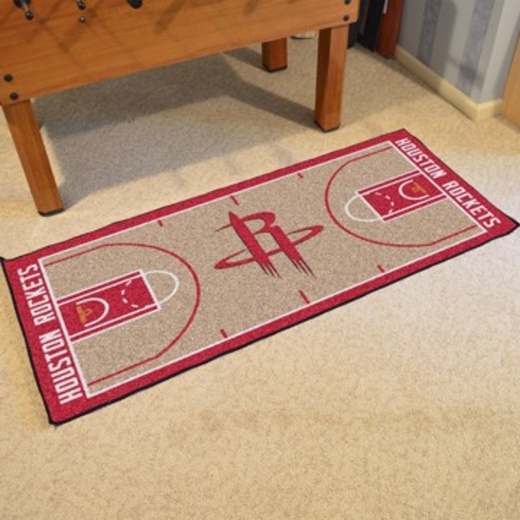 Houston Rockets NBA Court Runner 24X44 - Officially Licensed Team Spirit Mat