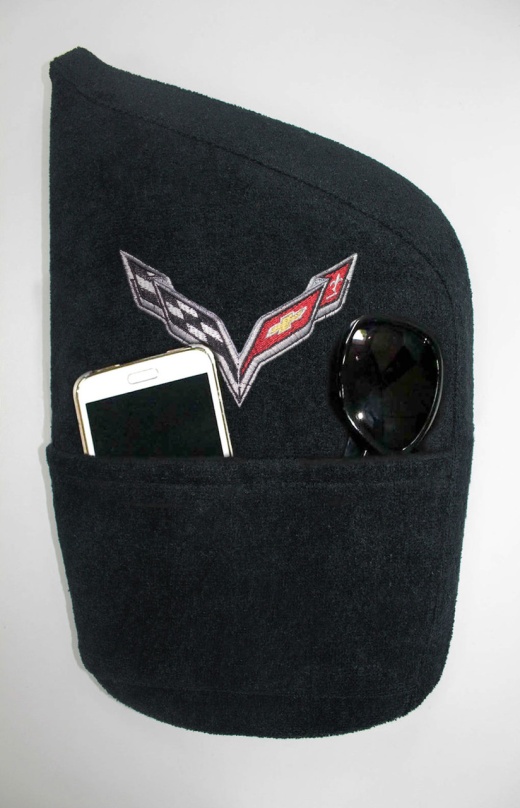 Corvette C7 Black Console Cover 2015-2018