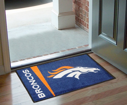NFL Denver Broncos Uniform Inspired Starter Rug 20"X30"