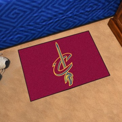 NBA Cleveland Cavaliers Starter Rug 19" X 30"