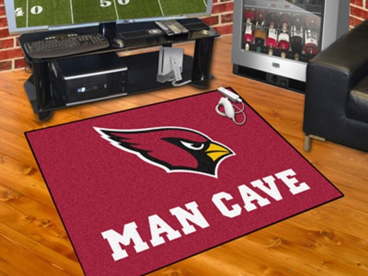 NFL Arizona Cardinals Man Cave All-Star Mat 34"X45"