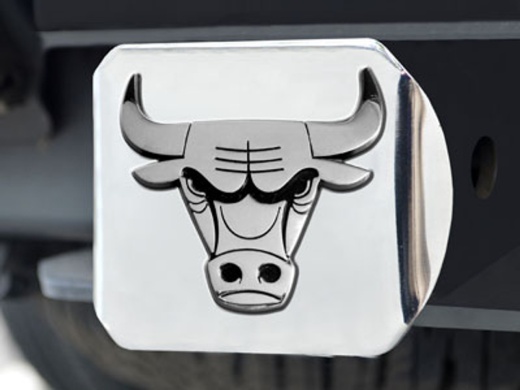 NBA Chicago Bulls Hitch Cover - 4 1/2"x3 3/8"