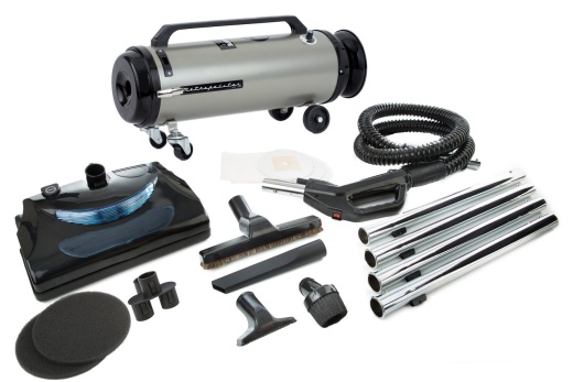 Evolution W/Electric Power Nozzle Full-Size Canister Vac - Total Performance Cleaning System