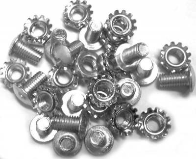 Grille Rivets with Nuts - 15 Piece Set