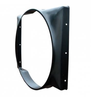 Fan Shroud with Rad in 6 Cylinder Location for 1955-57 Chevy Passenger Cars