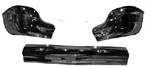 Front Bumper With Guards - 5 Piece for 1957 Chevy Passenger Bel Air