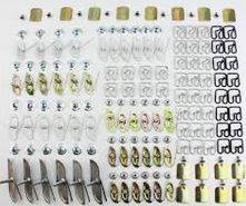 Side Mlg Clip Set for 1956 Chevy Bel Air 4 Door Sedan
