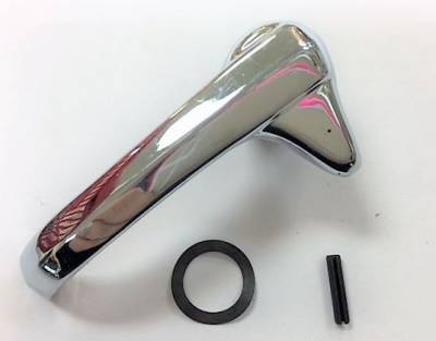 Vent Window Handle for 1951-55 Chevy & GMC Truck - Chrome Left Side