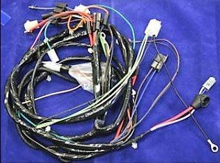 1969 Camaro V8 Front Light Harness with Factory Gauges