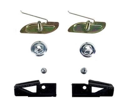 Rear Tail Fin Corner Molding Clip Set for 1960 Chevy Passenger Hardtop/Convertible/Sedan