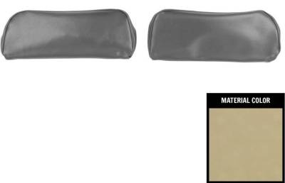 Bucket Seat Headrest Covers - Covert for 1968-72 Chevelle and 1970-72 Monte Carlo