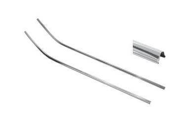 Bed Rail Moldings for 1978-87 El Camino - Stainless Steel