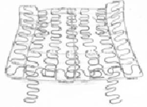Bucket Seat Back Spring Assembly for 1968-72 Chevelle, El Camino, Cutlass, GTO, Impala, Nova