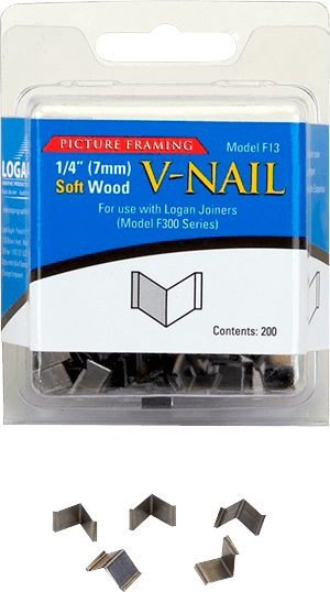 1/4" V-Nail For Soft Wood