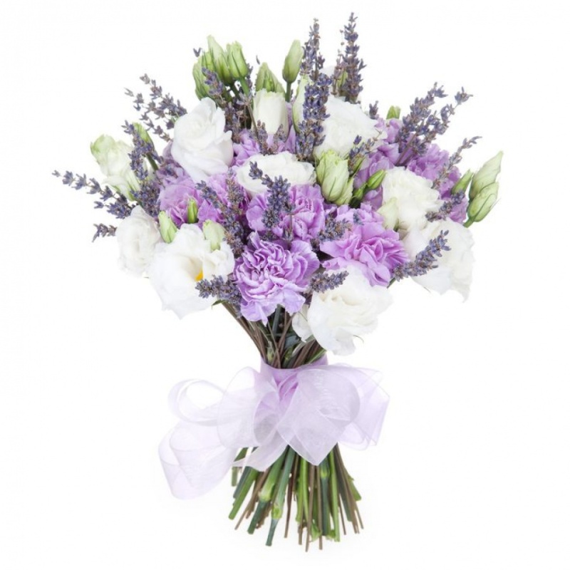 Букет из эустом и гвоздик. Букет из эустом и гвоздик. Лизиантус и диантус. Букет из эустом и гвоздик. Raduga flowers.