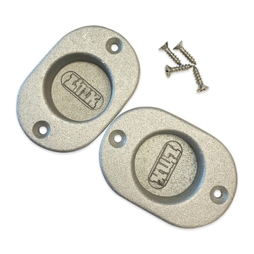 Cot Post Cups - Recessed Mounting Style