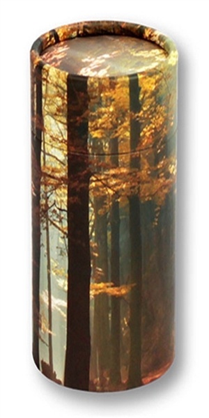 Autumn Woods Scattering Urn