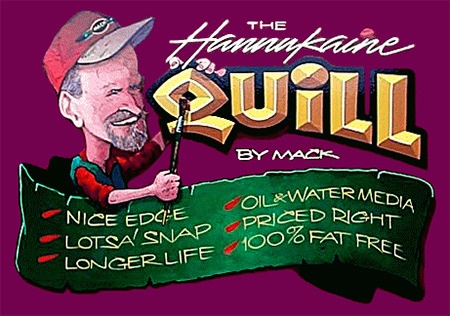 The John Hannukaine Quill (79) Hannukaine Graduated Quill - Xl