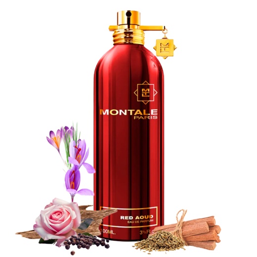 Montale Red Aoud Unisex Eau De Parfum 3.4 Oz