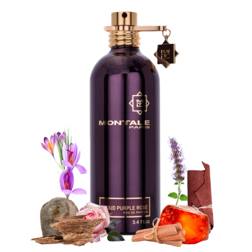 Montale Aoud Purple Rose Edp - 3.4 Oz Unisex Perfume