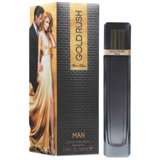 Paris Hilton Gold Rush Cologne (M) Edt 3.4 Oz