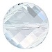 Swarovski 18Mm Twisted Bead- Crystal Moonlight