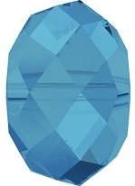 Swarovski 6Mm Briolette Bead Caribbean Blue Opal