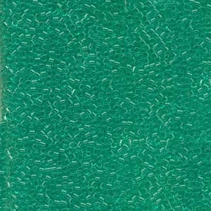 Db1304 Dyed Transparent Mint Green - Miyuki Delica Seed Beads - 11/0