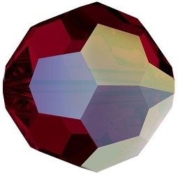 Swarovski 5Mm 1/2 Drilled Round Crystal Pearl - Creamrose