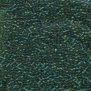 Db175 Transparent Emerald Ab - Miyuki Delica Seed Beads - 11/0