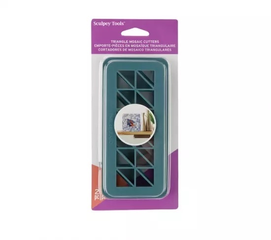 Sculpey Tools™ Mosaic Triangles Cutters, 2 Pc