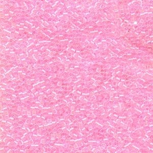 Dbm0055 Lined Pale Pink - Miyuki Delica Seed Beads - 10/0