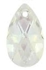 28Mm Teardrop Pendant Crystal Moonlight
