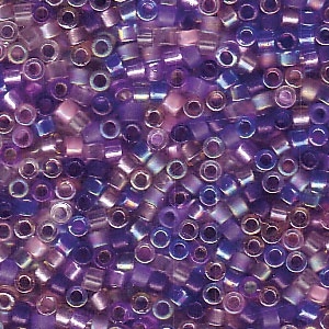 Dbmix01 Lilacs - Miyuki Delica Seed Beads - 11/0